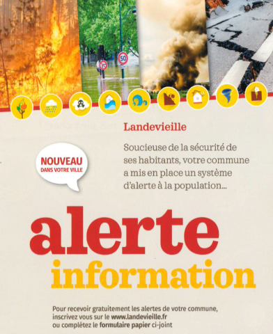 flyer sur alerte information